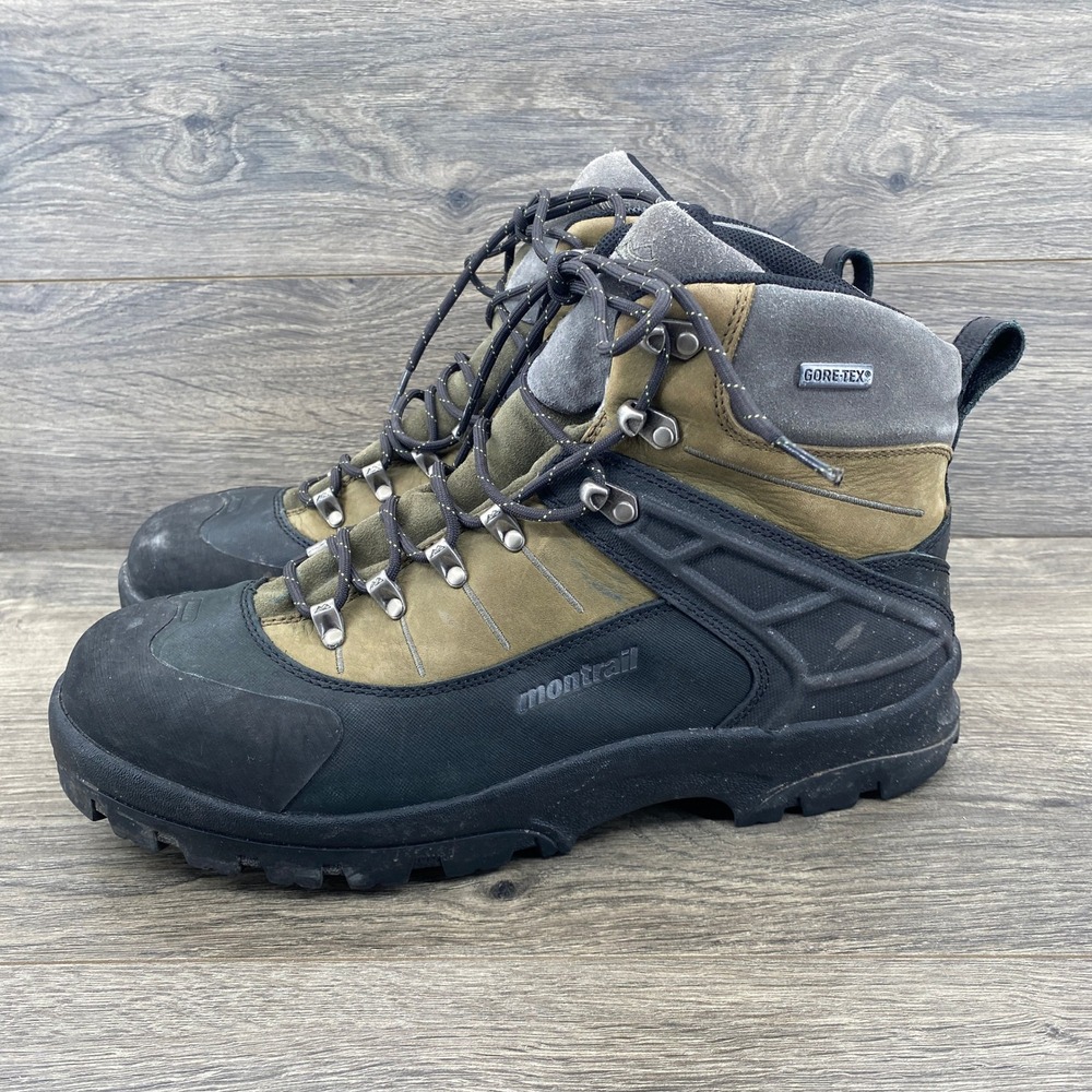 Montrail Torre GTX Hiking Boots Mens 12.5 Wide Brown Gore-Tex Waterproof GI1077